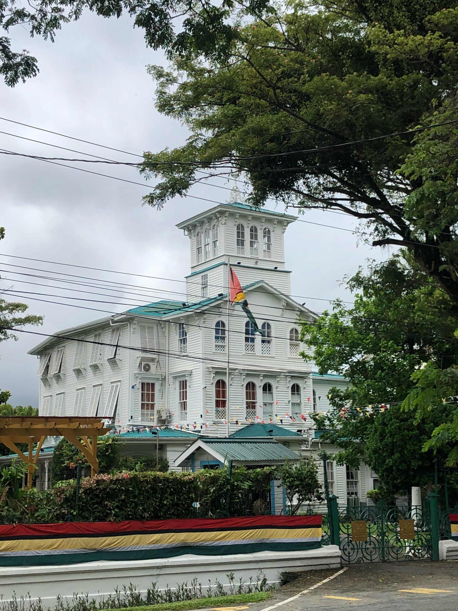 The Prime Minister’s Residence in Georgetown