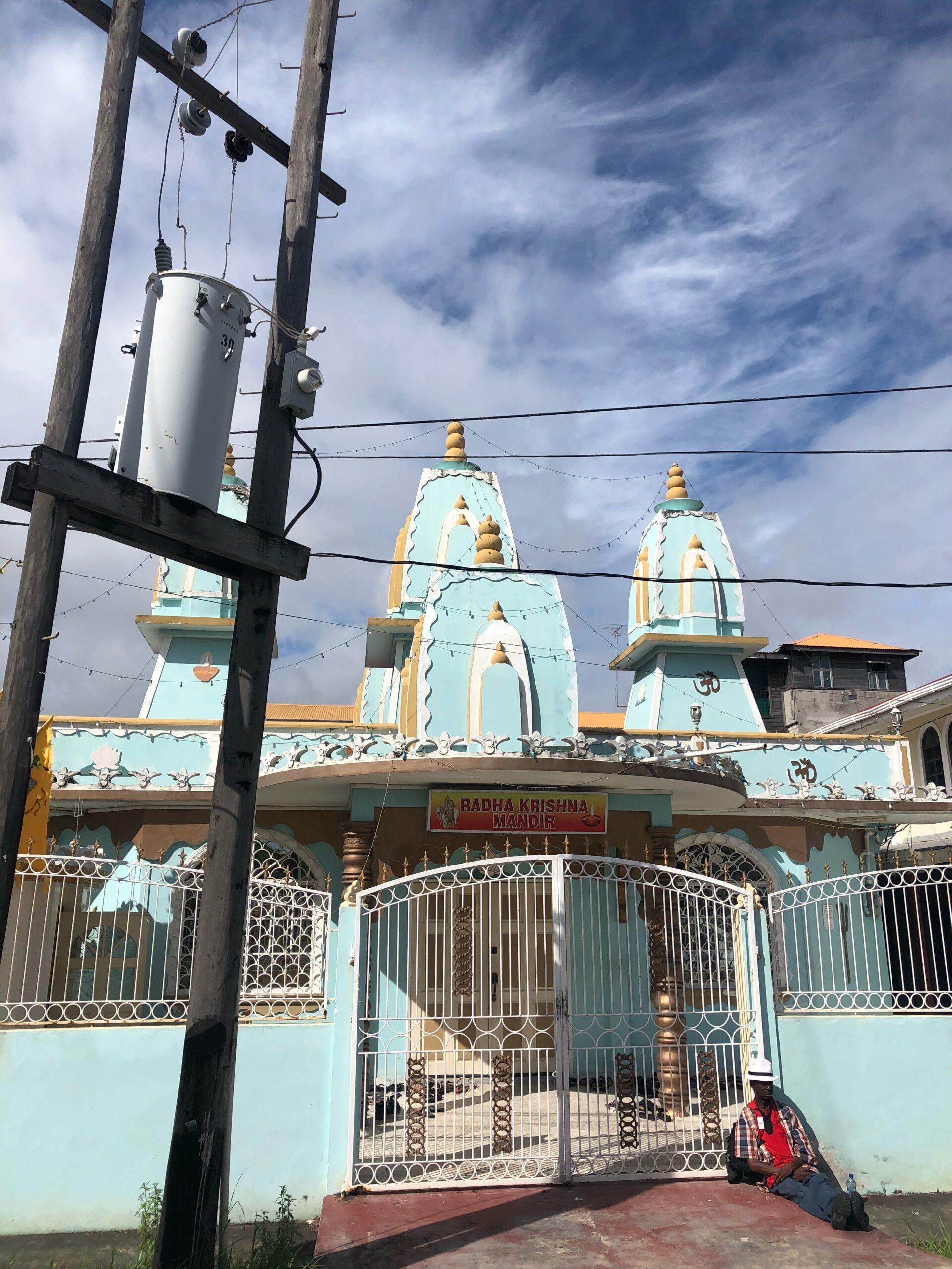 A Hindu temple in Georgetown