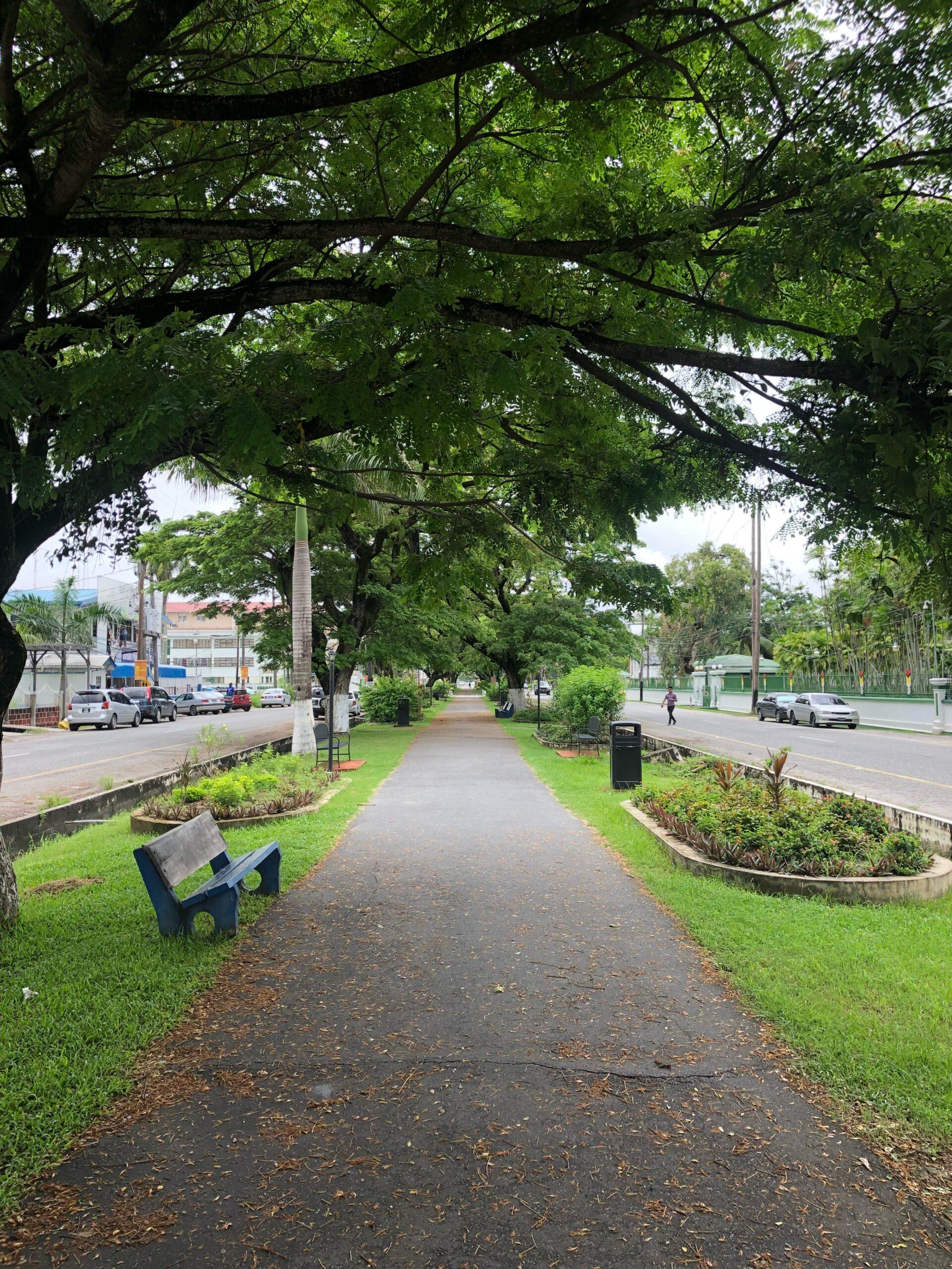 Once a canal, now a walking path